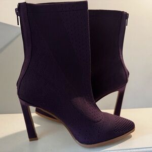 Elegant Purple Women's Ankle Boots